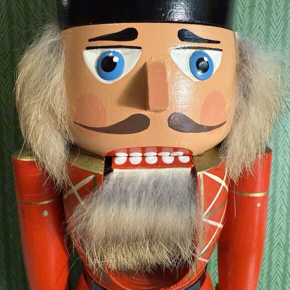 VTG Erzgebirge Rothenthal King Nutcracker 106233 Collectible With Box 12” German - Picture 2 of 16